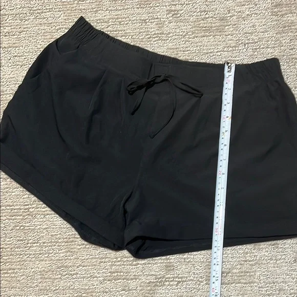 Black Drawstring Shorts - Picture 4 of 5